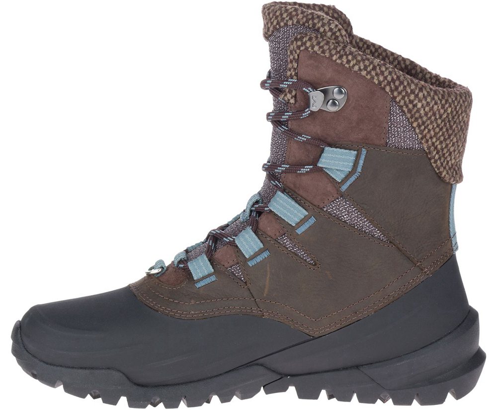 Merrell Støvler Dame - Thermo Aurora 2 Mid Shell Waterproof - Brune - ZWP135024